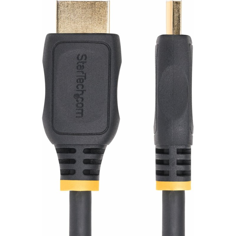 StarTech.com Câble d'Extension HDMI 2.0 de 50 cm, Câble HDMI Haut Débit, 4K 60Hz, Câble d'Extension HDMI Mâle vers Femelle, Adaptateur HDMI M/F