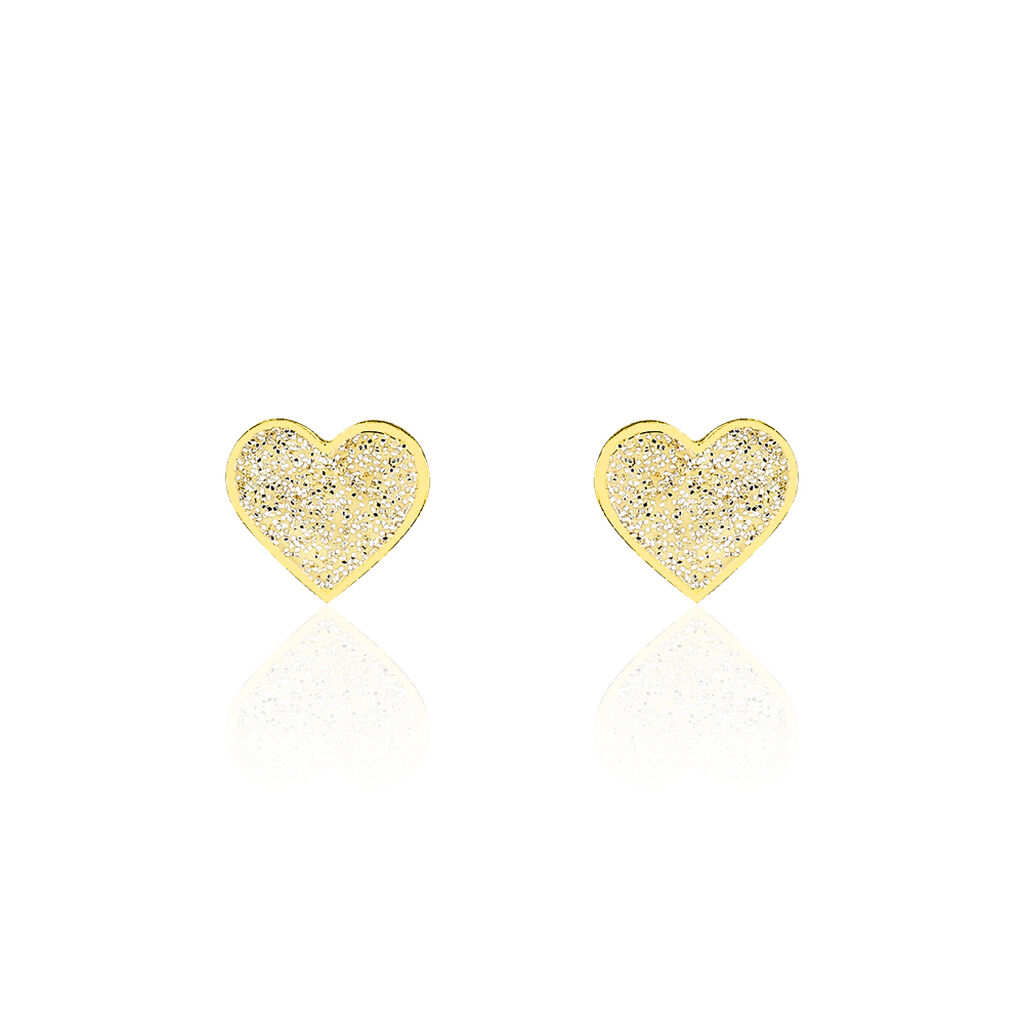Boucles D'oreilles Puces Marta Or Jaune
