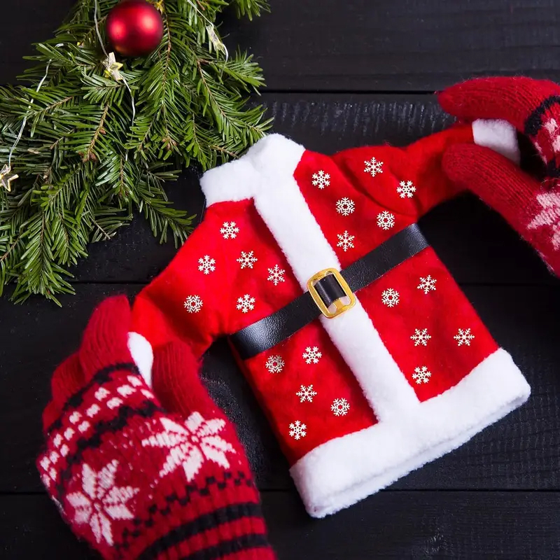 (50er Set) Ø5mm Miniatur Weihnachts Deko Mini Schneeflocken Party Tischdekoration Bastel Zubehör für Kreative DIY Projekte - Weiss