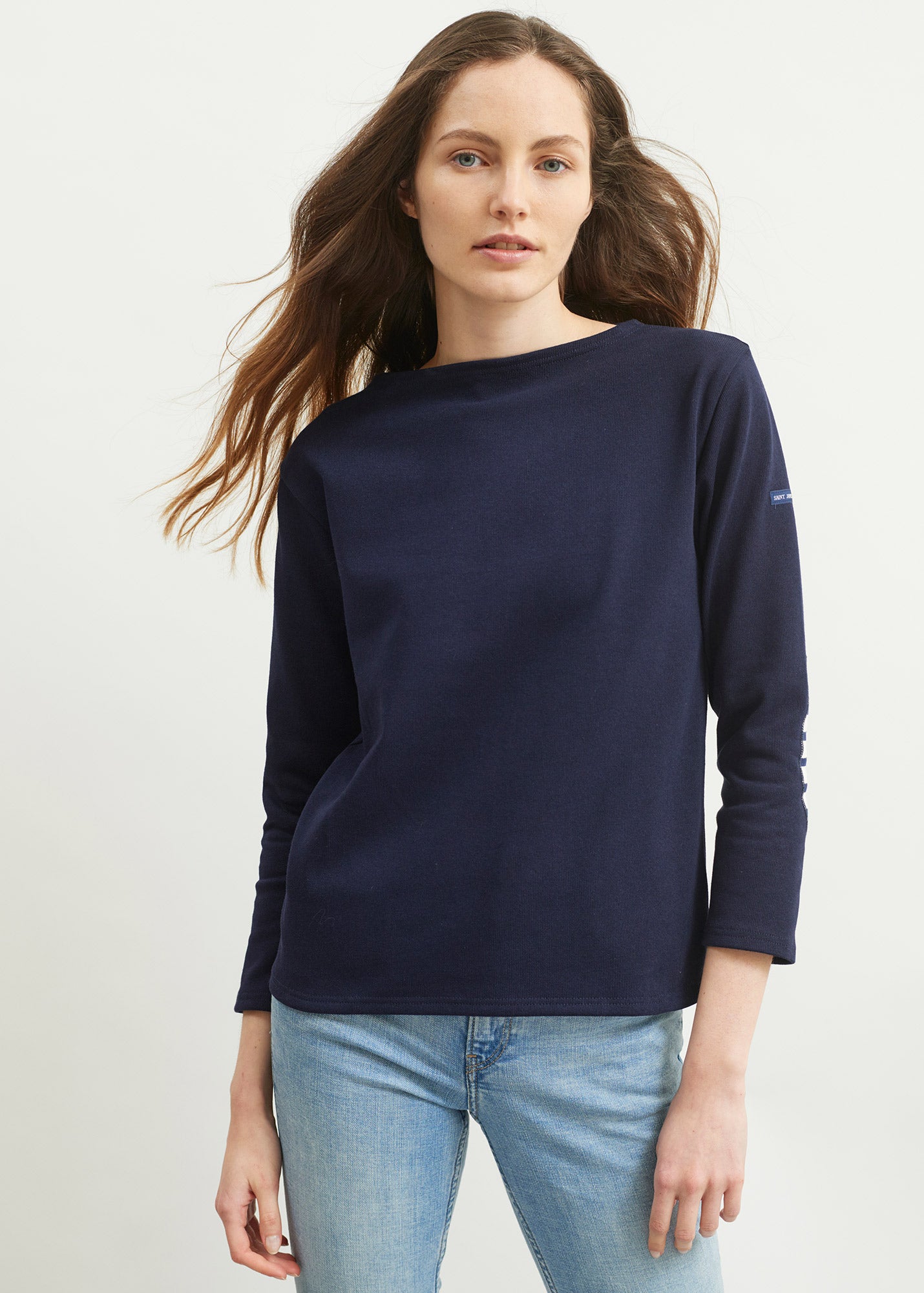 T-shirt marin col bateau Guildo