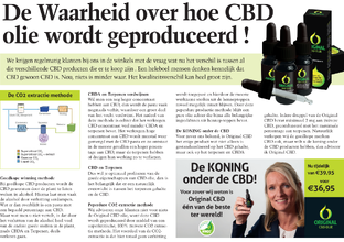 Original CBD CBD-Olie 400mg 4% 10ml 3st 3x10ML