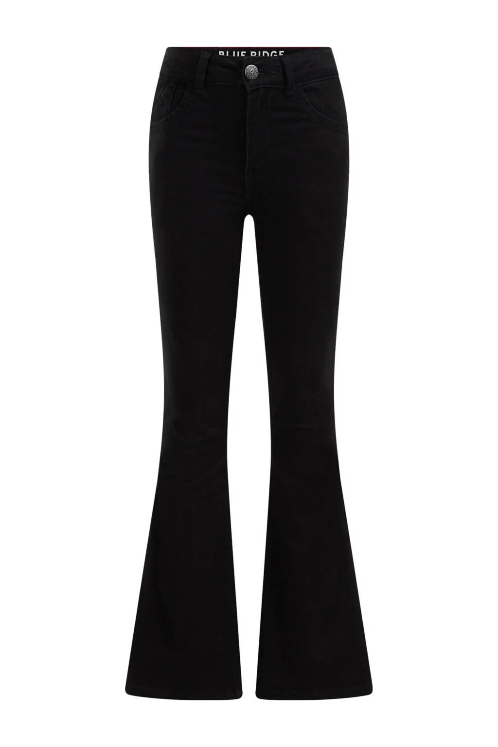 WE Fashion flared jegging zwart