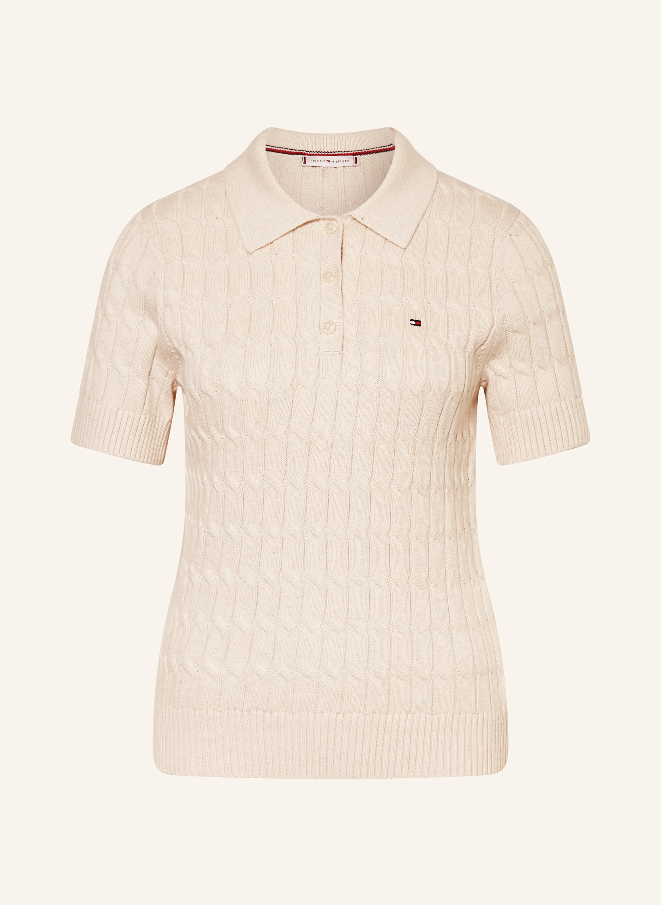 TOMMY HILFIGER Strick-Poloshirt