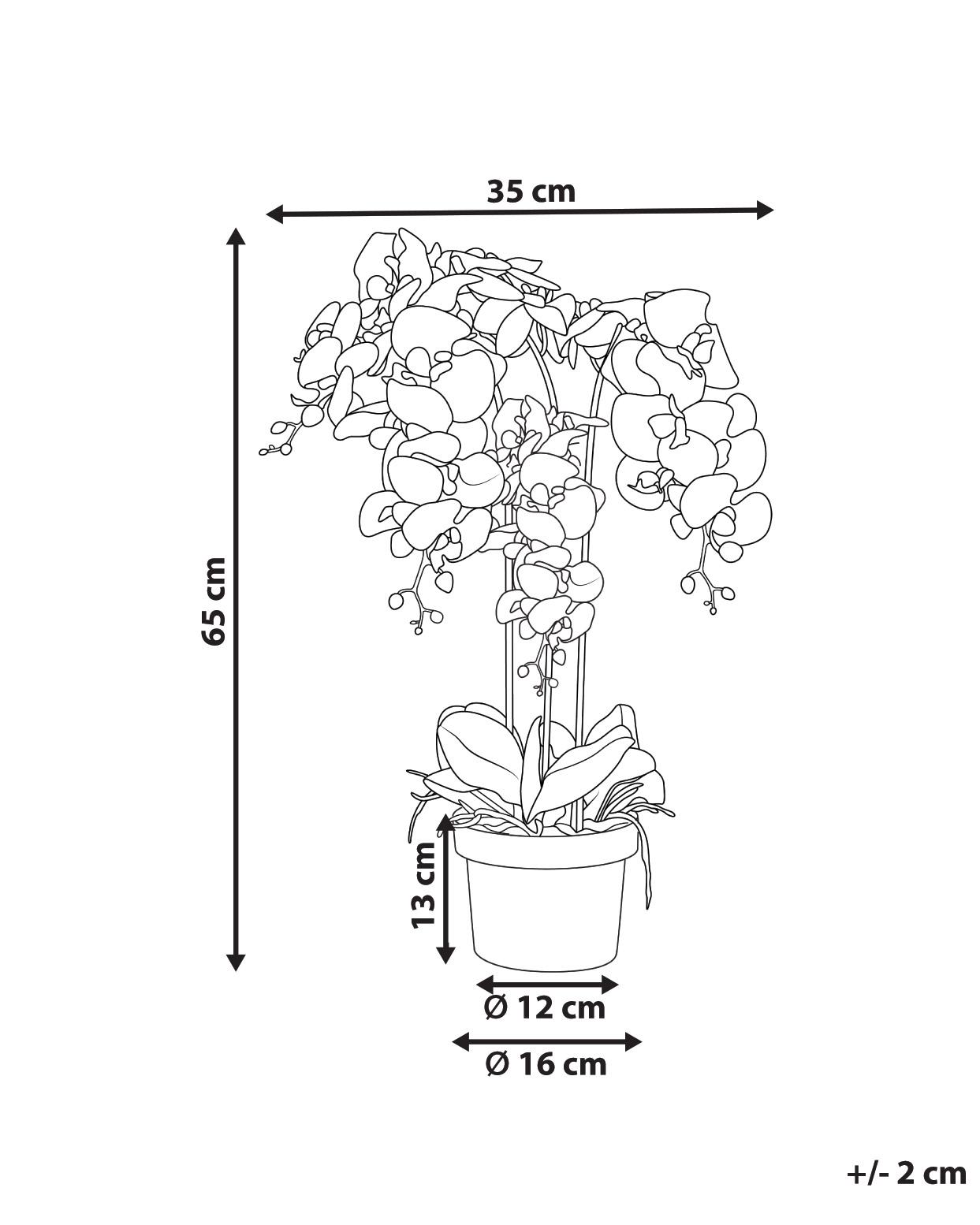 Kunstplant ORCHID 65 cm Roze