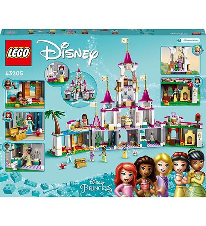 LEGO? Disney - Ultimativt Eventyrslot 43205 - 698 Dele