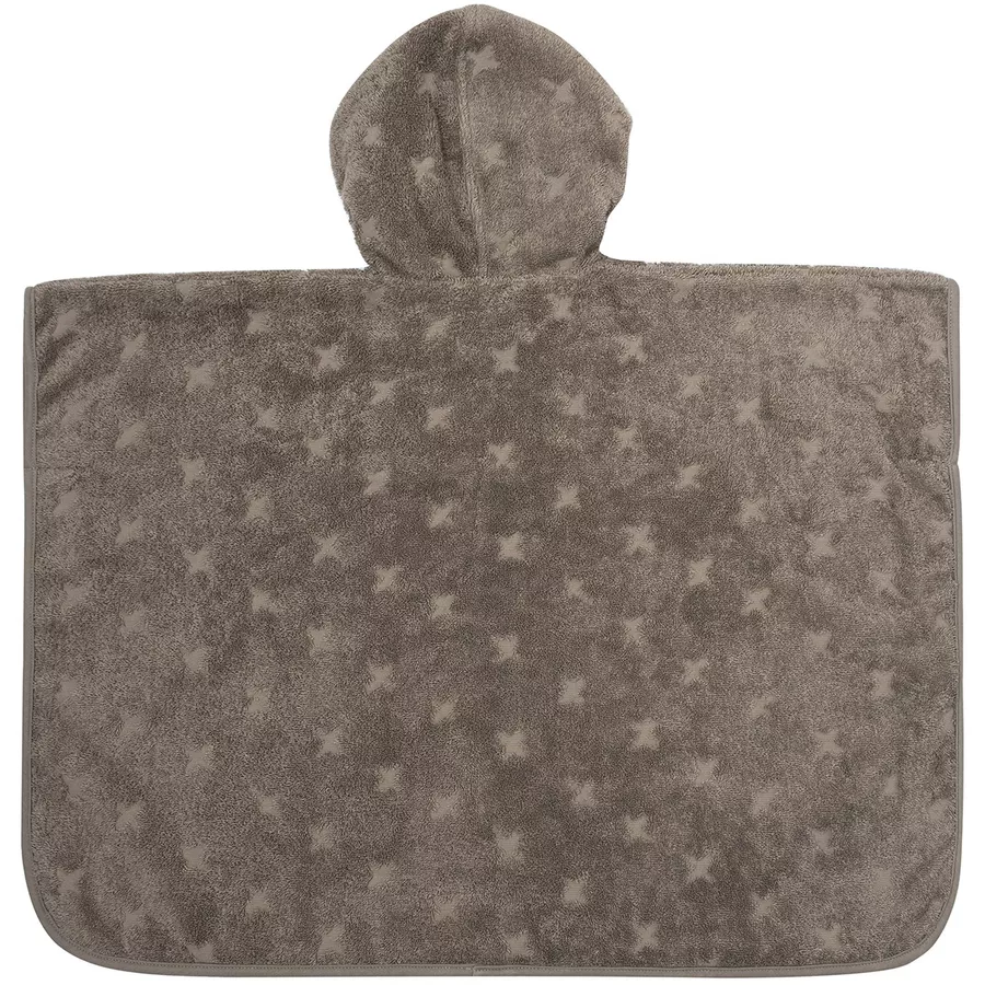 Müsli Frottee-Poncho Cashew