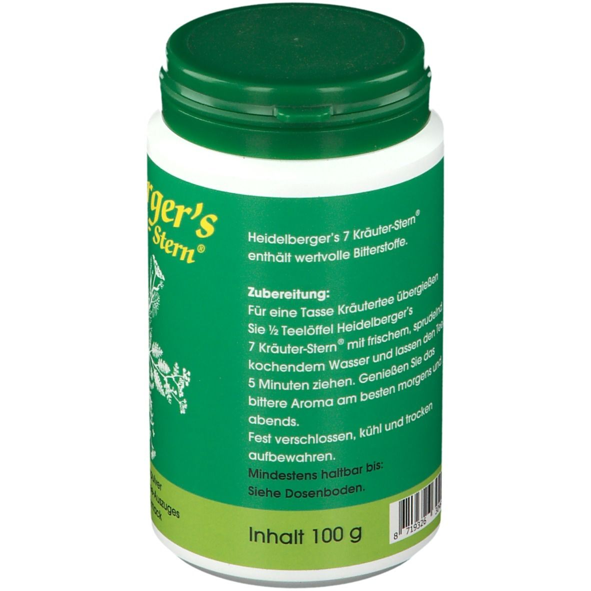 Heidelberger´s 7 Kräuter-Stern® Tee