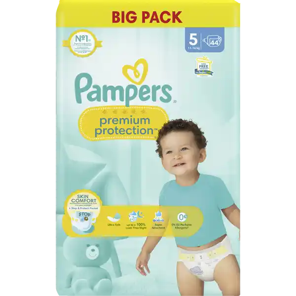 Premium protection Windeln Gr.5 (11-16kg) Big Pack