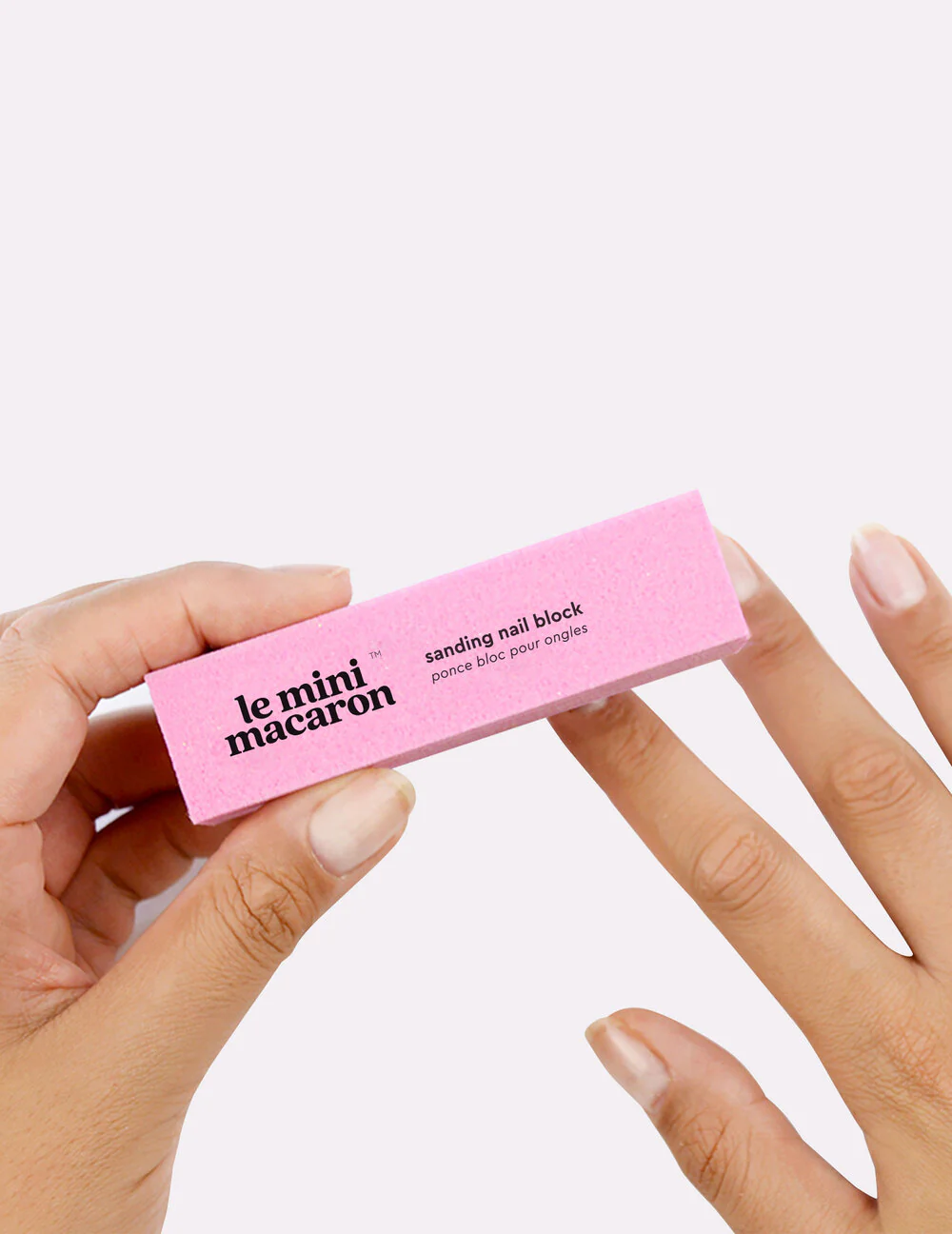 Le Mini Macaron  Sanding Block neglefil - Pink