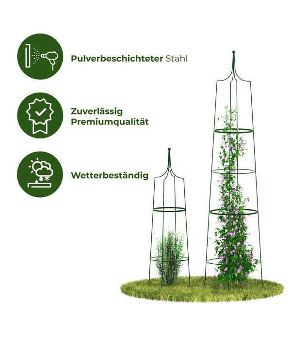 Dehner Obelisk-Set Hilarius, 2-teilig