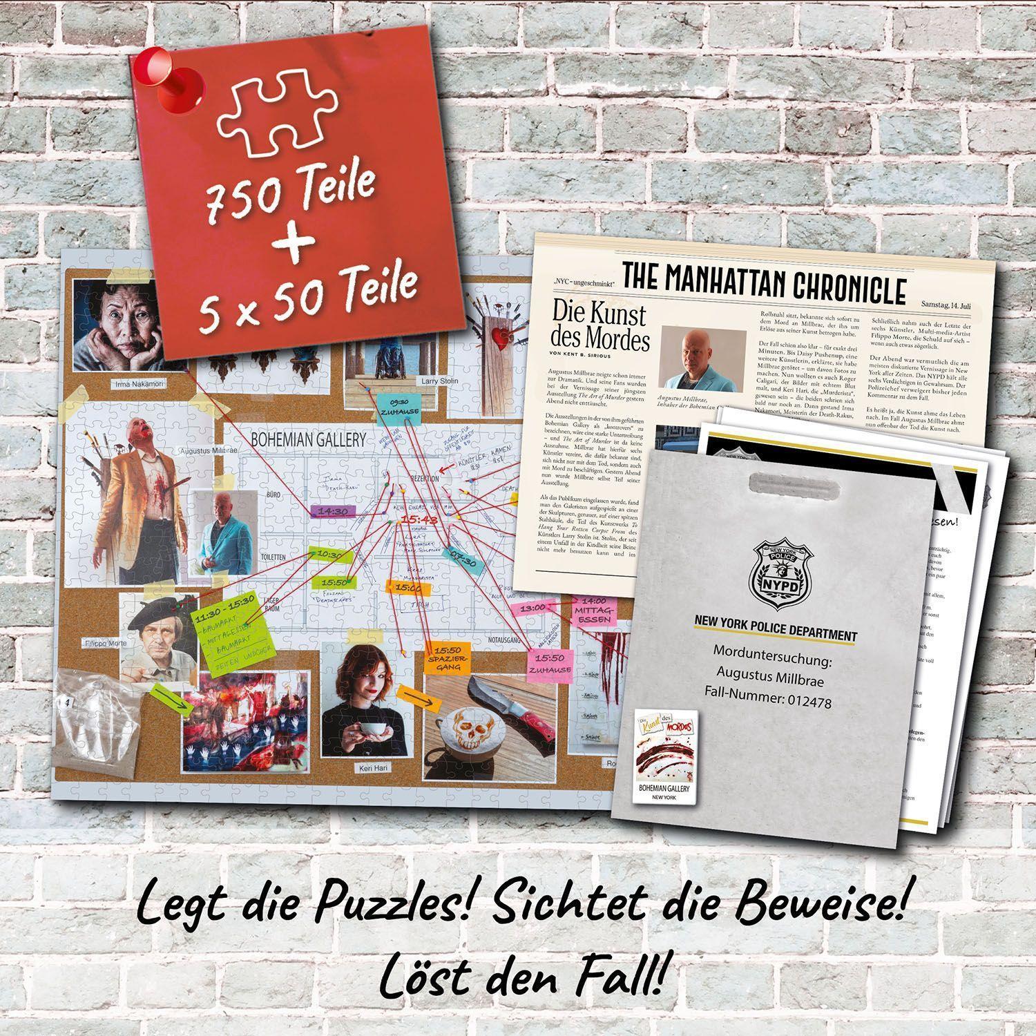 Murder Mystery Puzzle - Die Kunst des Mordes