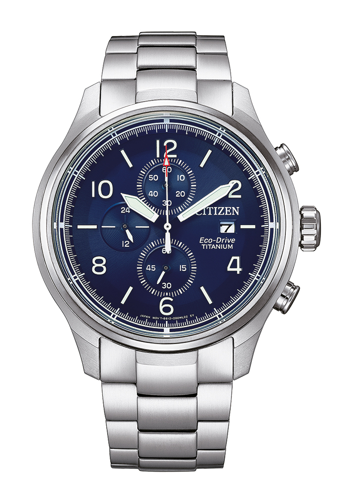 Citizen Eco-Drive Super Titanium Herrenchronograph
