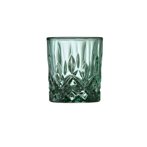 Lyngby Glas Sorrento 4-pak Shotglas, Green, 4 cl