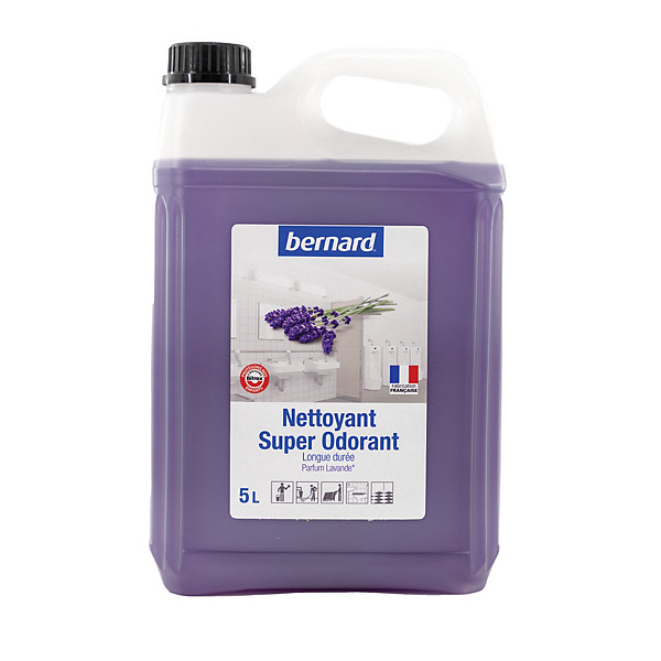 Nettoyant surodorant avec Bitrex à pH neutre Bernard lavande 5 L