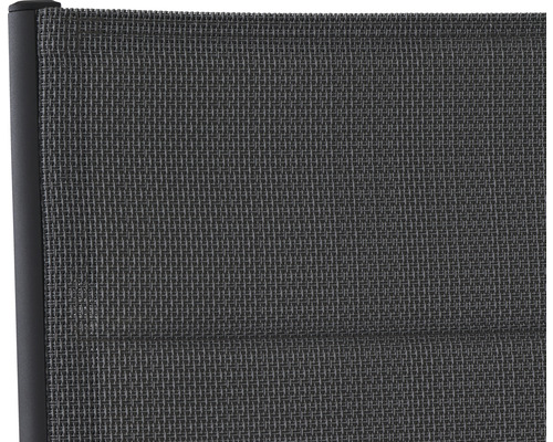 Siena Tuinligstoel 69,5 x 195 x 108 cm Aluminium Hout Kunststof grijs