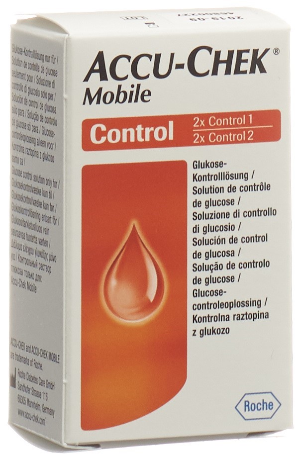 ACCU-CHEK Mobile Kontroll-Lösung Lös 2x2 1 Stk