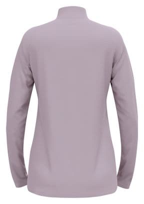 Pull Femme Odlo Essentials Light 1/2 Zip Gris