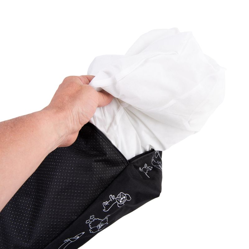 Coussin Silhouette noir