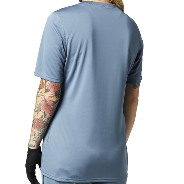 Maillot VTT FOX W RANGER SS JERSEY MATTE BLUE
