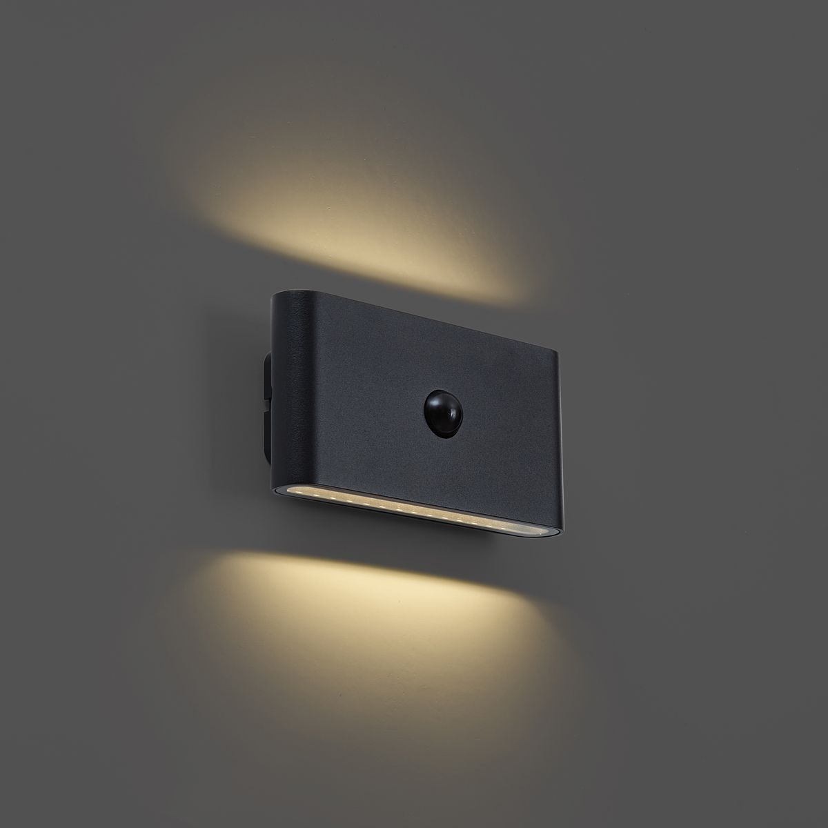 Wandlamp zwart 4-stap sensor magnetisch incl. LED oplaadbaar - Batt