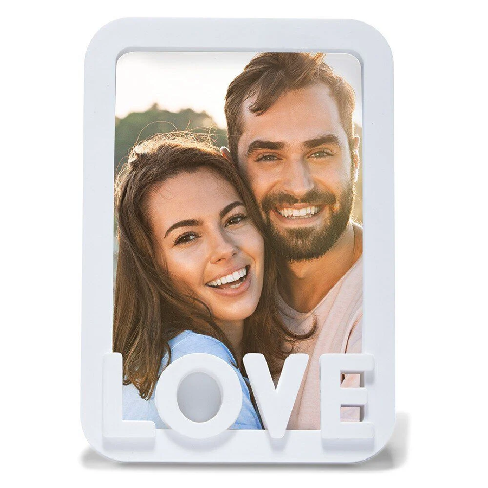 Cadre photo avec inscription Love 10x15 cm