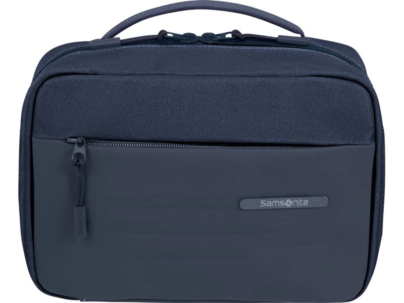Samsonite Stackd Toilet Kit Hanging Dunkelblau Kulturbeutel