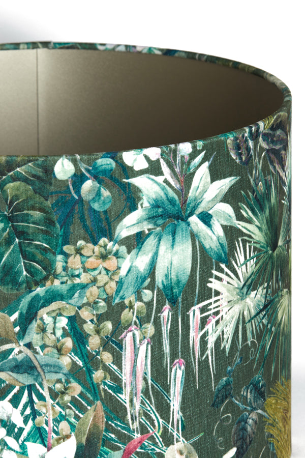 Light & Living - Lampenkap XENIA FLORA - Ã30x21cm - Groen