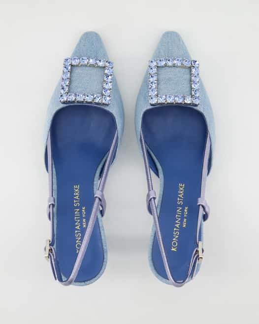 Konstantin Starke Stefi Slingpumps in Blau