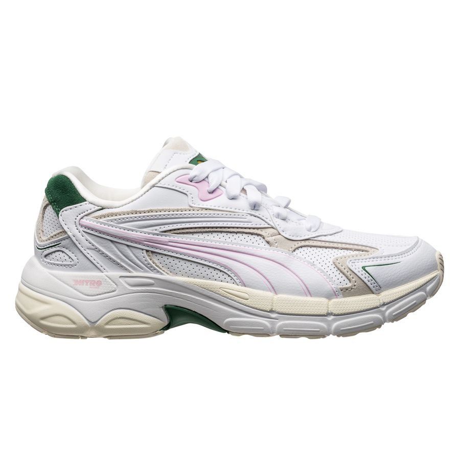 PUMA Chaussures Teveris Nitro Preppy - Blanc/Rose/Vert Femme