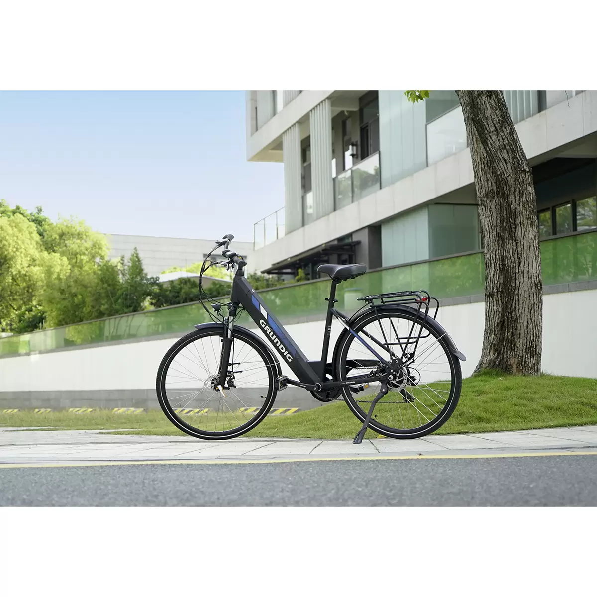 E-Bike Grundig Citybike28 Anthrazit