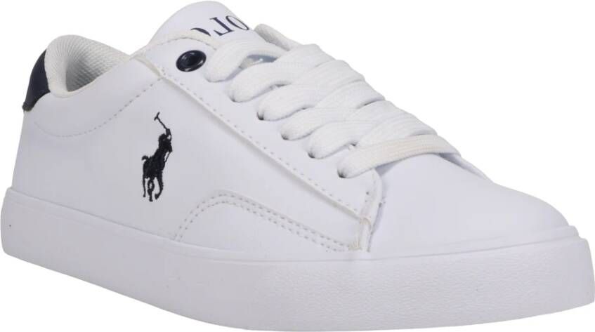 Ralph Lauren Polo Theron V White Navy kinder sneakers
