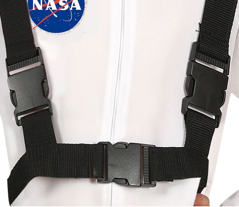 GUIRCA - Astronauten Kostuum - Zwart - Polyester