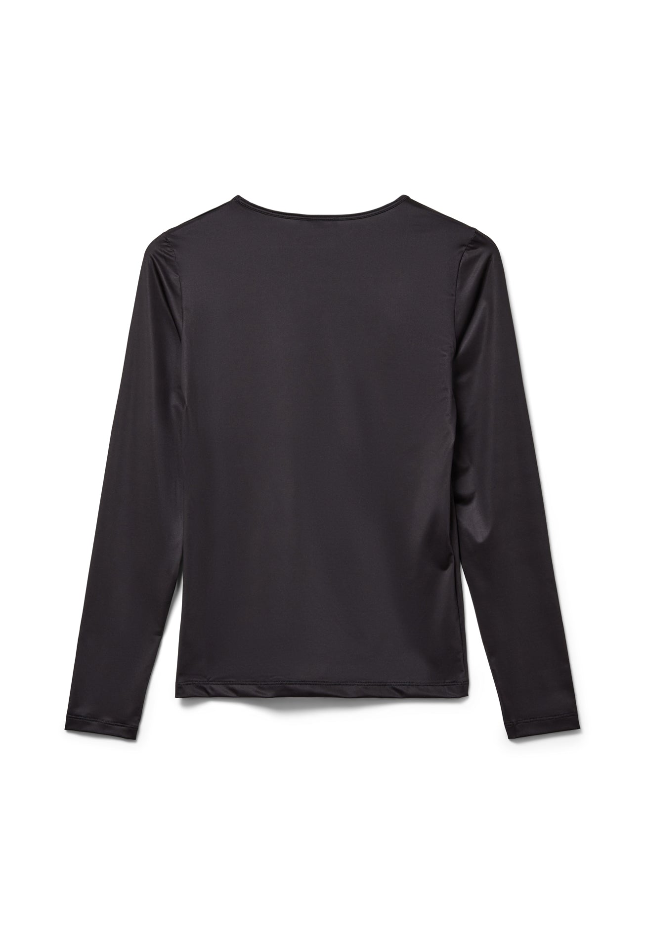 BLANCHE  Comfy-BL langærmet t-shirt - sort