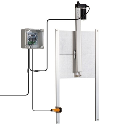 Kit de porta automática para galinheiro PawHut