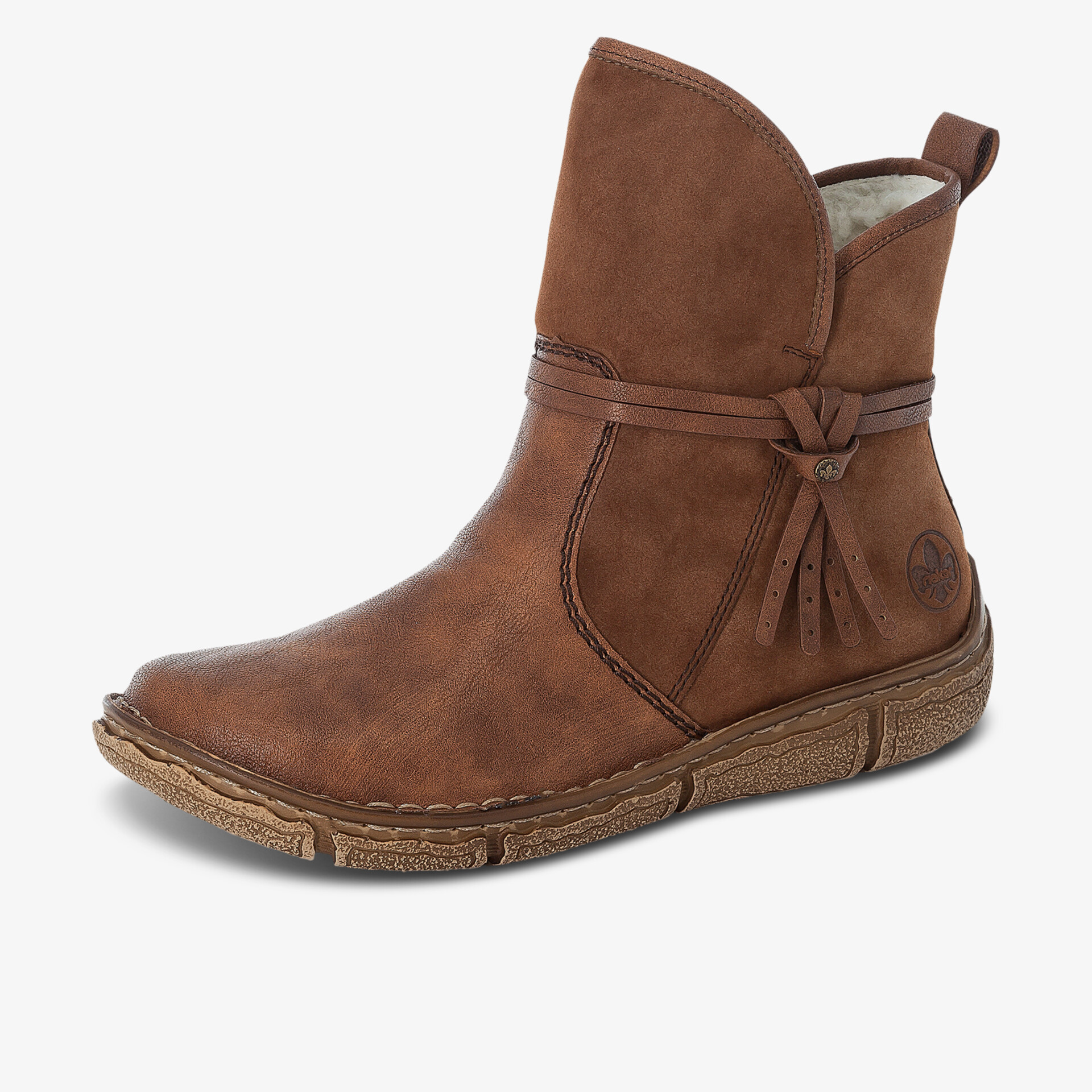rieker Damen Klassische Stiefeletten braun