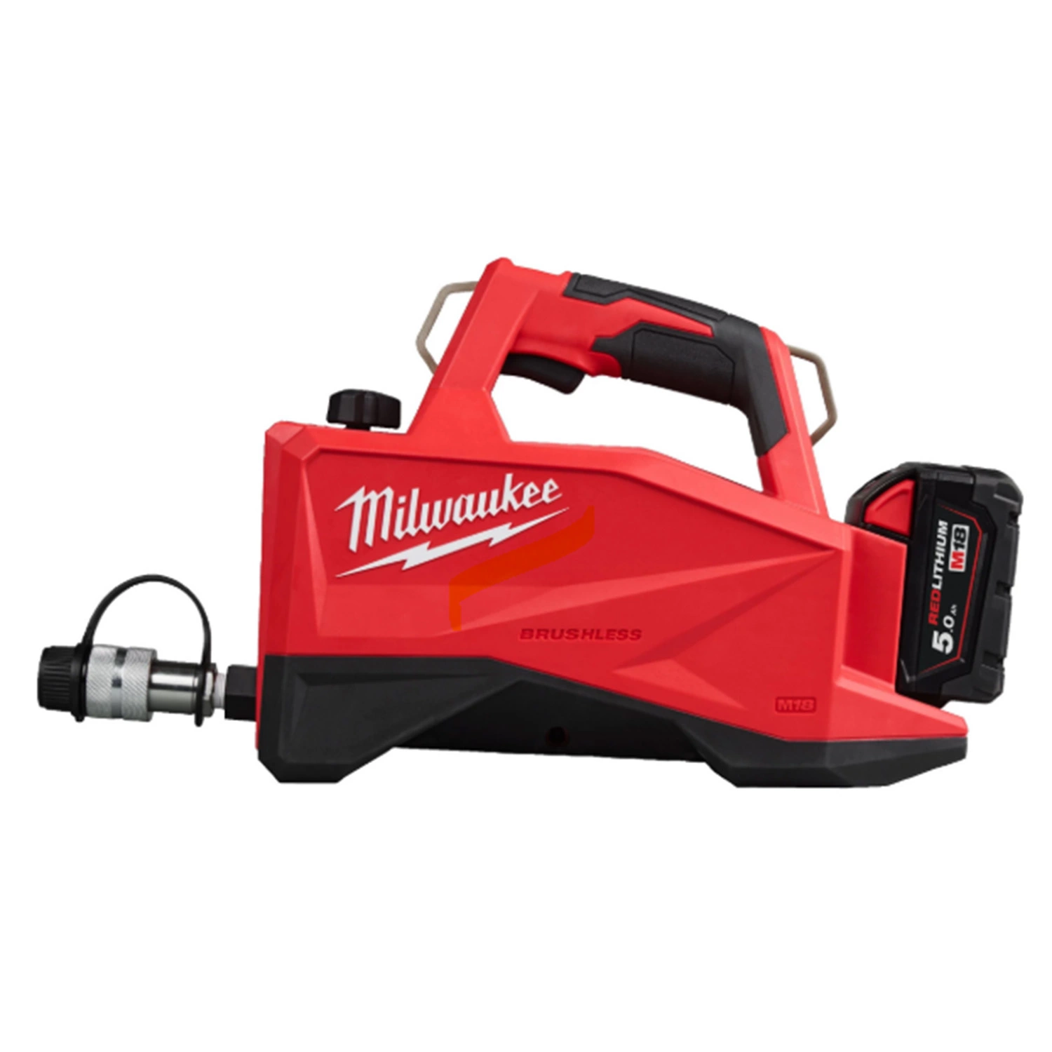 Milwaukee M18 HMP700-501 18V Li-ion accu Hydraulische mini pomp set (1x 5.0Ah accu) - 700 bar