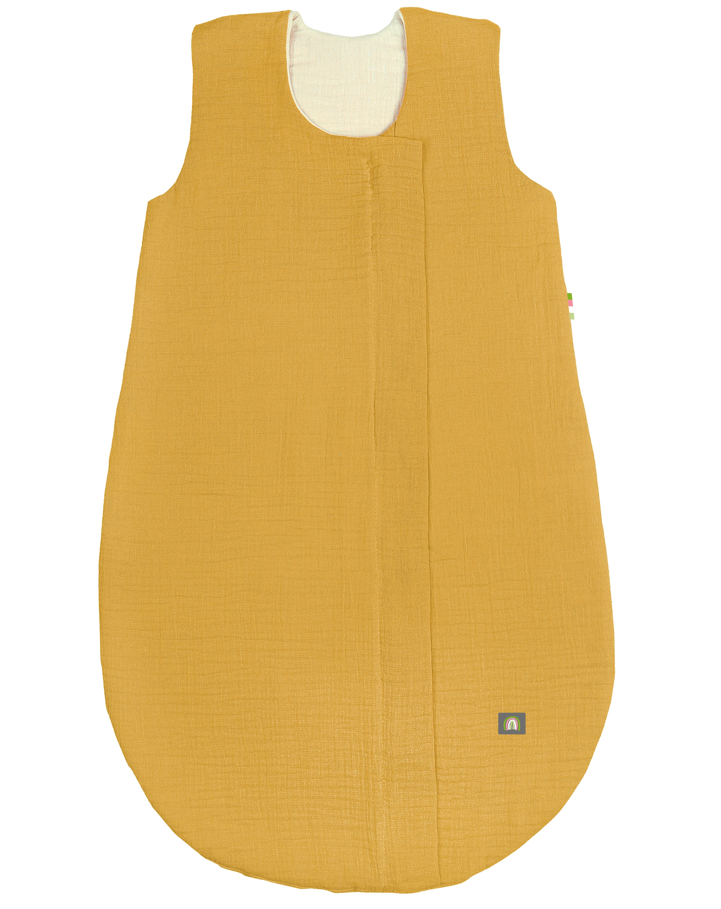 Sommerschlafsack BabyNest® BASIC in mustard
