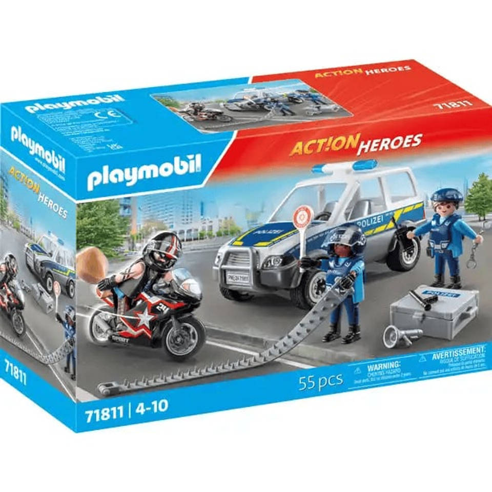 PLAYMOBIL Action Heroes politiemissie 71811