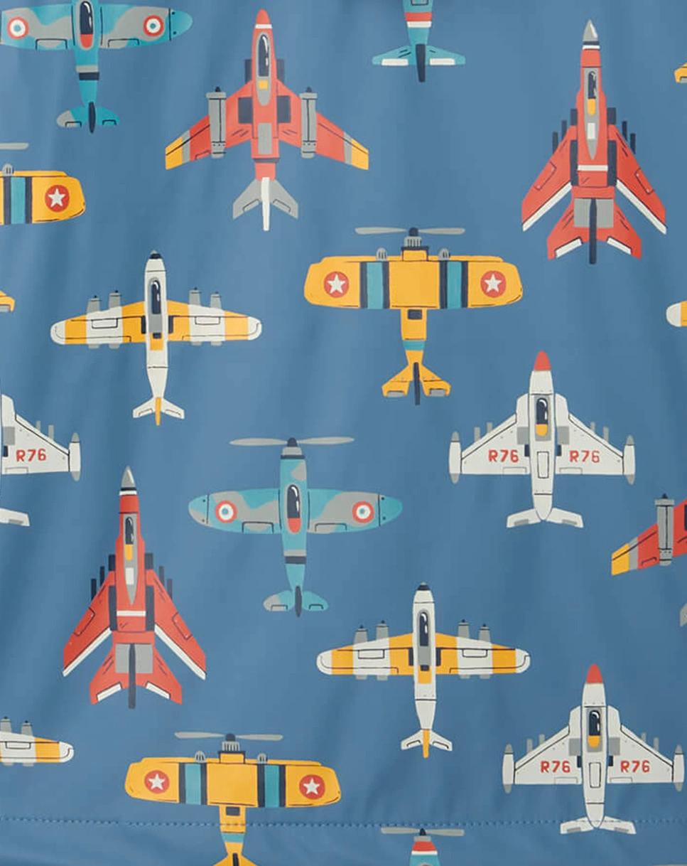 Regenjacke FLYING AIRCRAFTS in grey