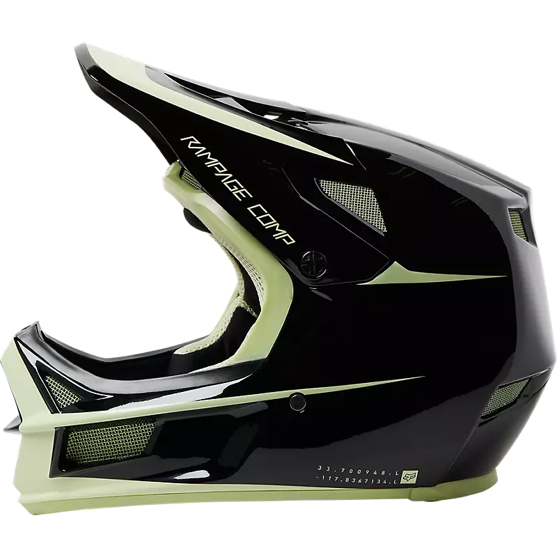 FOX Rampage Comp Stohn Fullface Cykelhjelm Med Mips Sort
