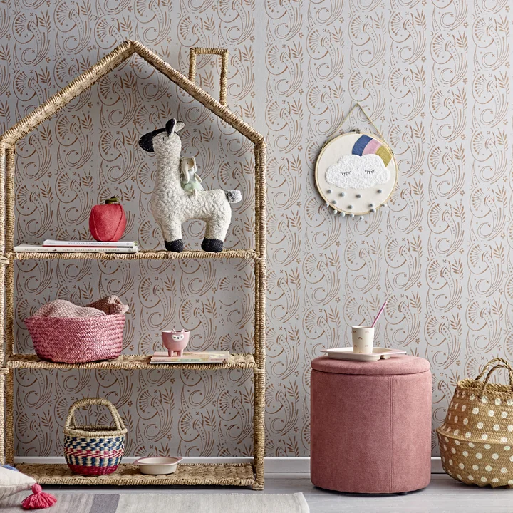 Bloomingville - Kinderregal Giraffe, natur