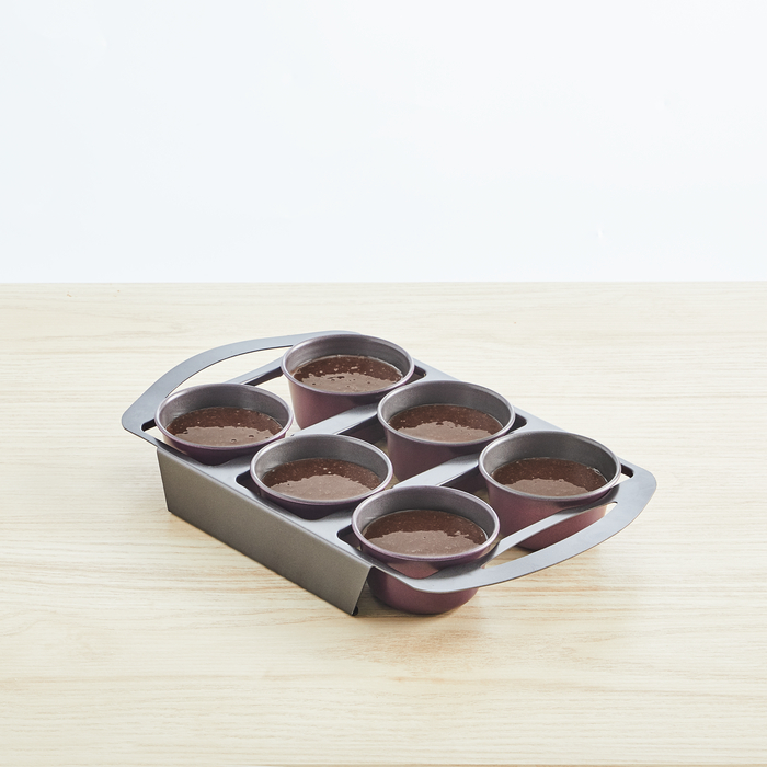 Pack web -  Support 6 moules CreaBake : les créatifs