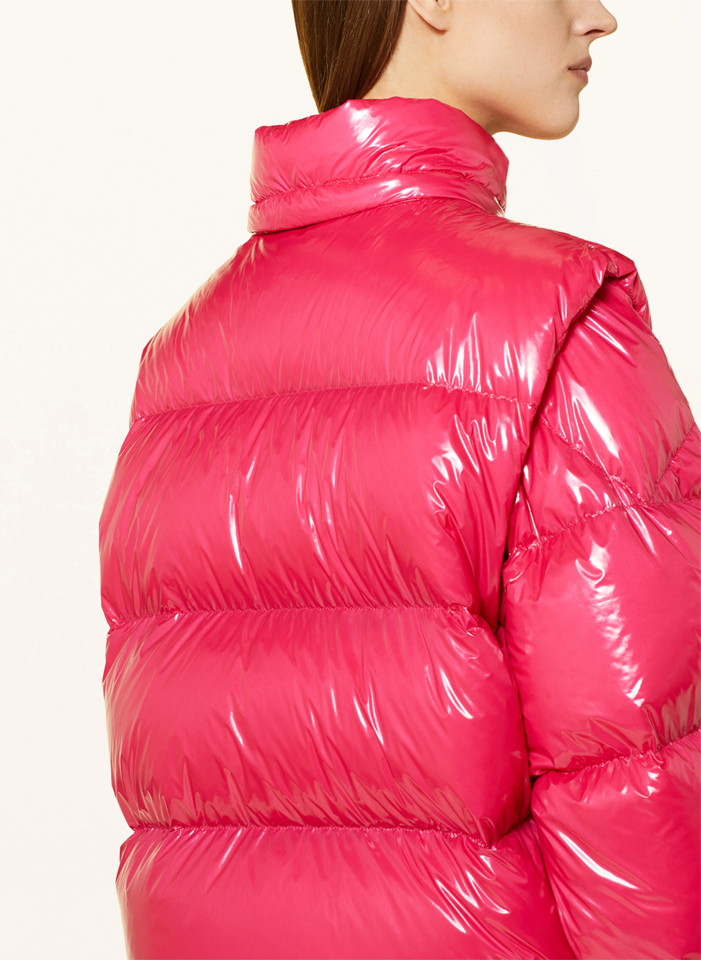 MONCLER Daunenjacke KARAKORUM RIPSTOP mit abnehmbaren Ärmeln und Kapuze