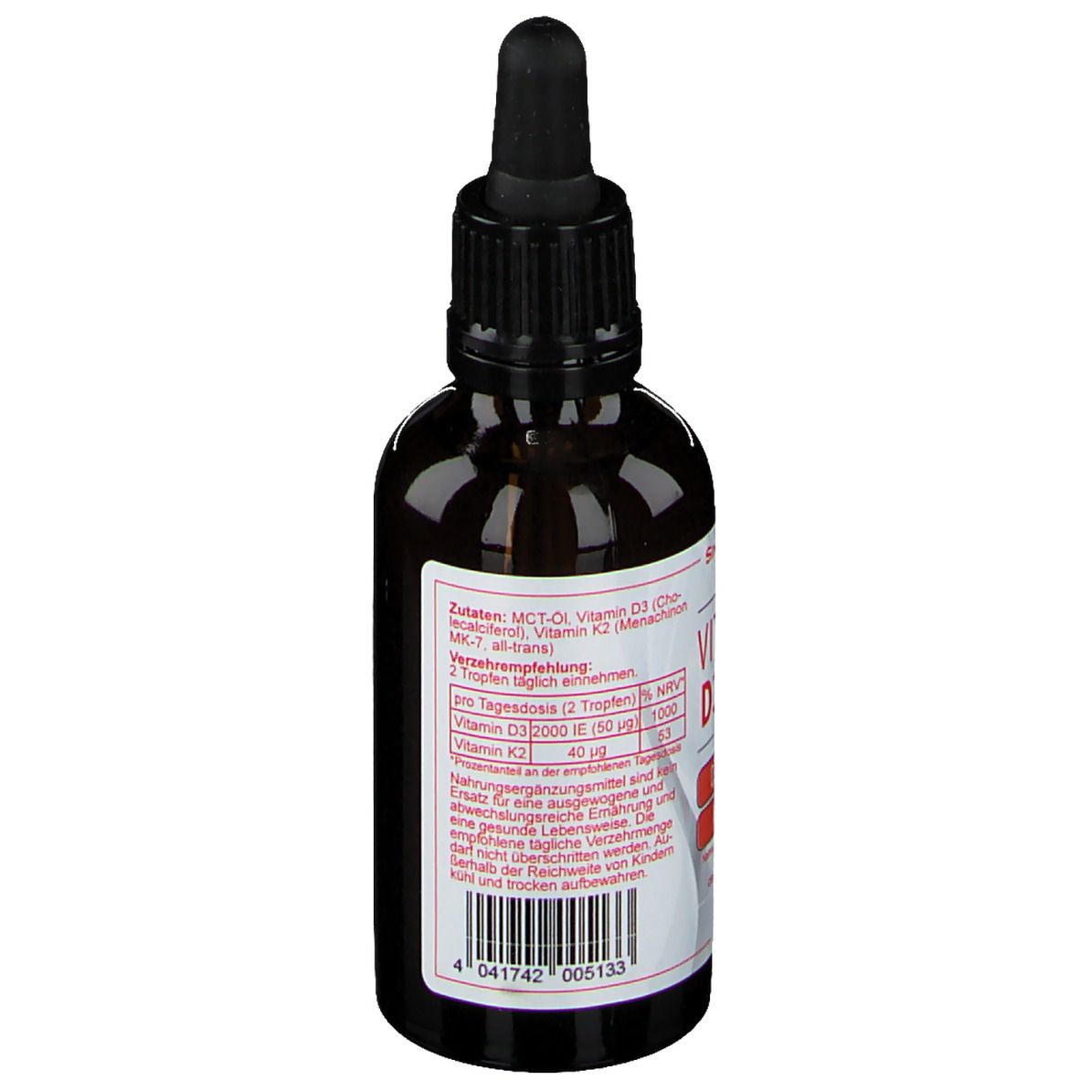 SinoPlaSan Vitamin D3/K2 Öl