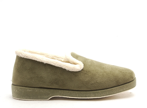 La maison de l espadrille chaussons femme 7635 6 kaki