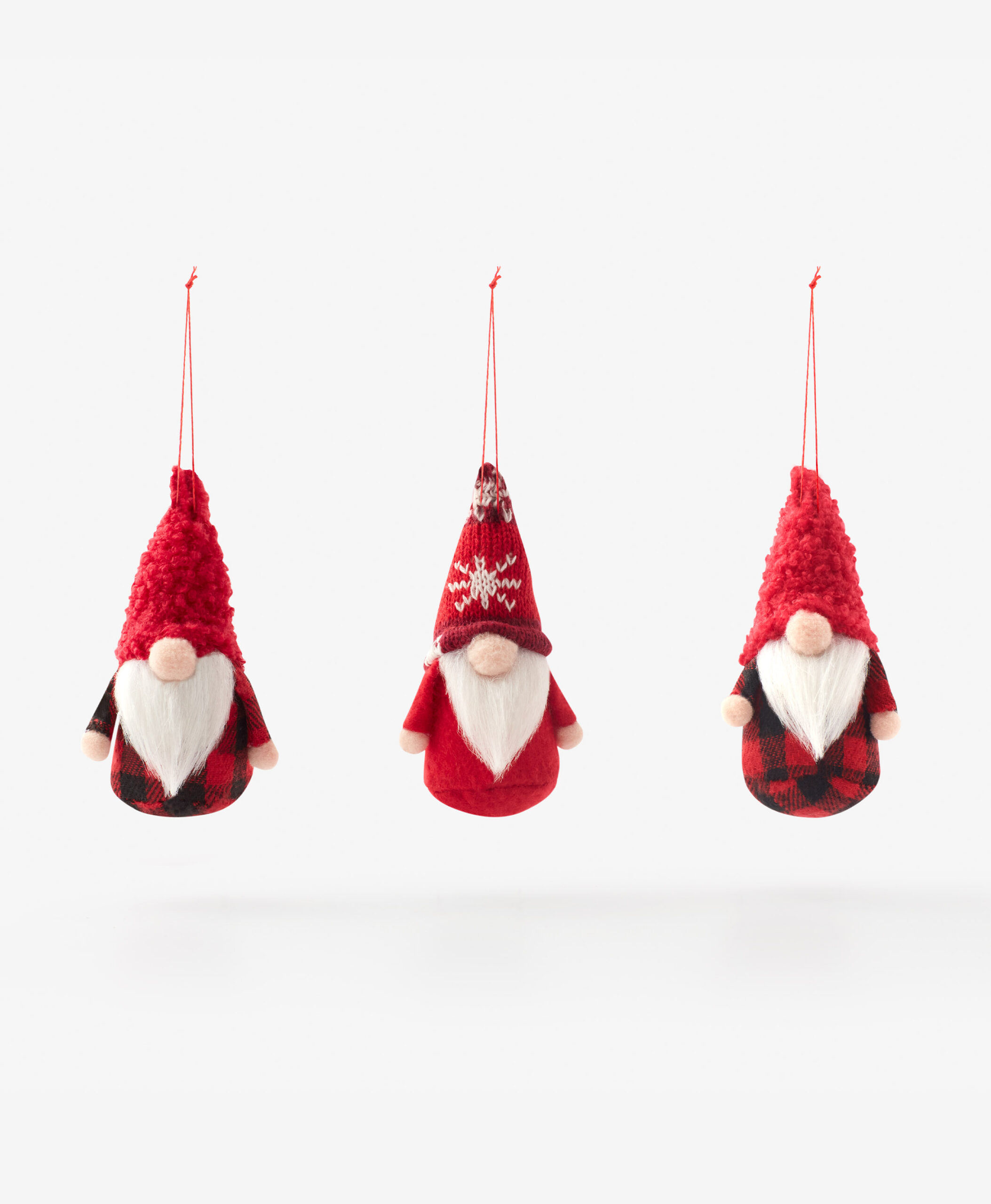 Weihnachtsbaum-Ornamente, 3er-Set