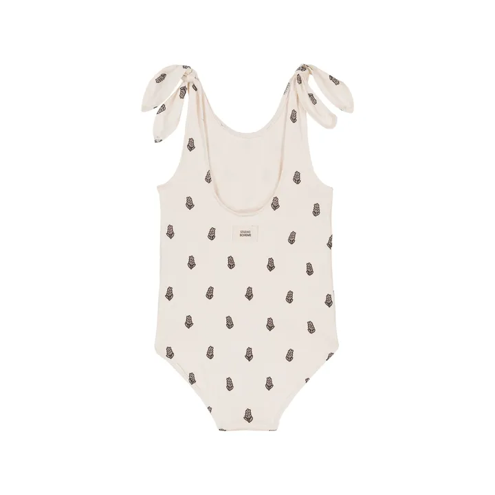 Studio Bohème Maillot 1 Pièce Roberta Lavande | Ecru