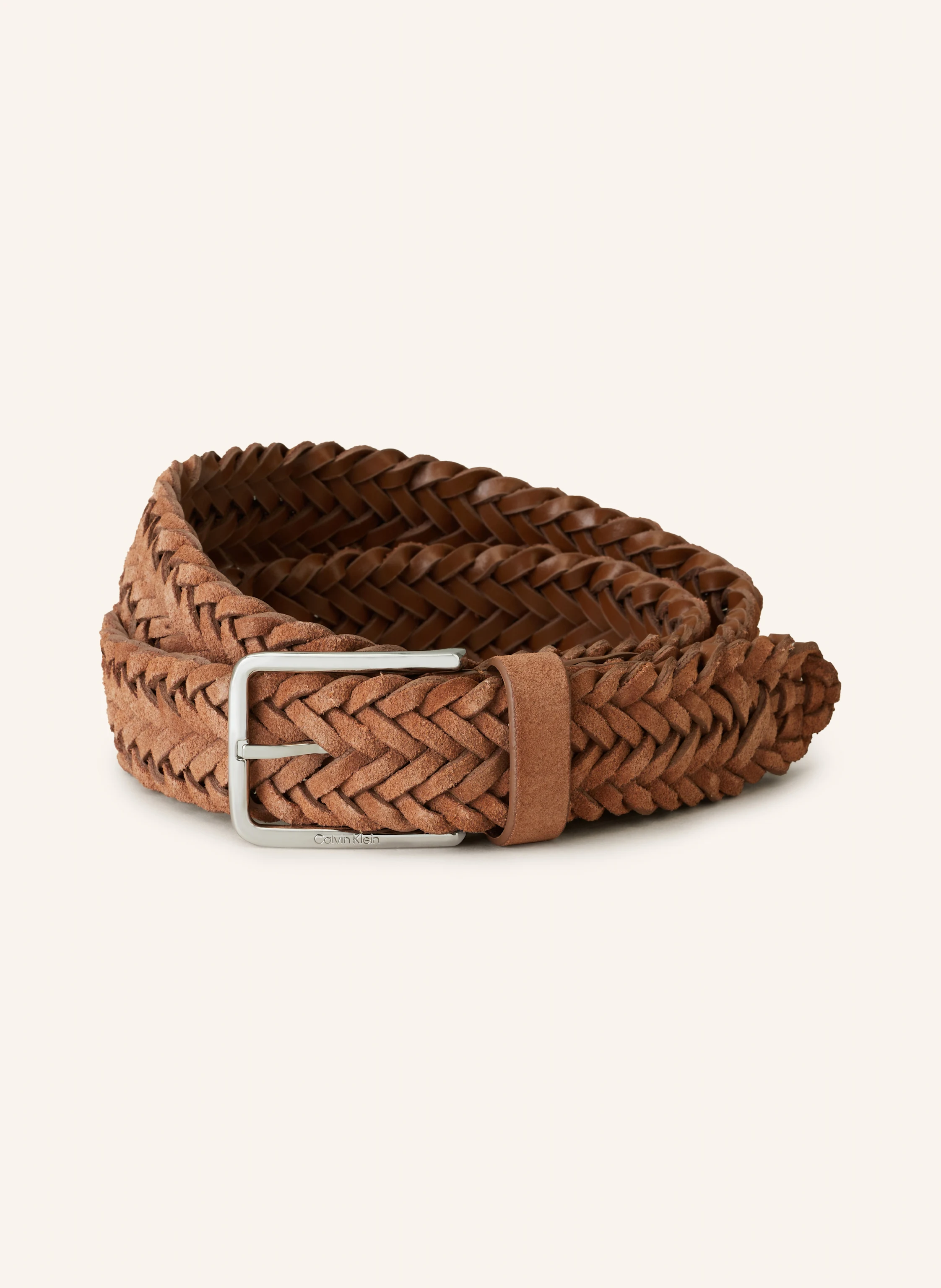 Calvin Klein Flechtgürtel aus Leder