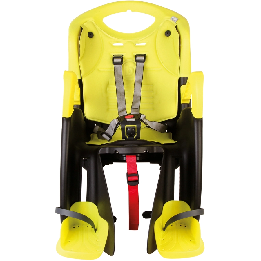 BELLELLI Kindersitz Fahrrad Tiger rack mount Yellow HI VIZ