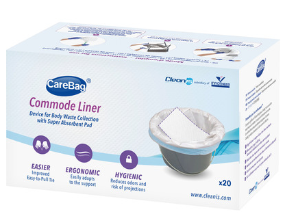 Carebag Toiletstoel Commodeliner 20st